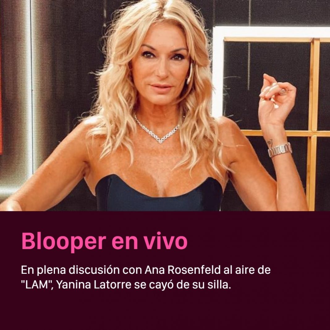 yanina-latorre-protagonizo-un-blooper-en-plena-discusion-con-ana-rosenfeld:-el-video-de-su-caida