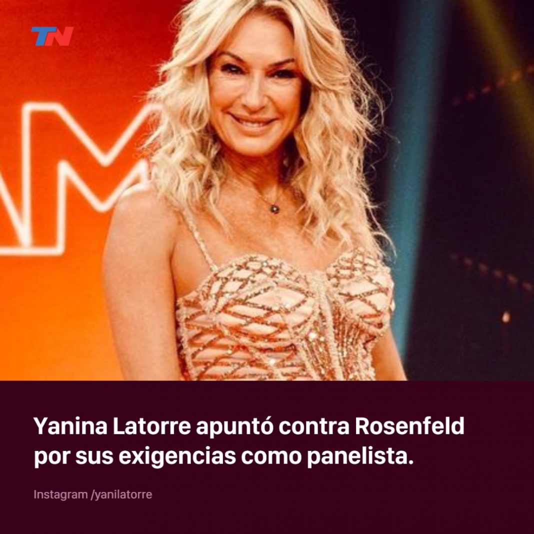 yanina-latorre-se-indigno-por-las-exigencias-de-ana-rosenfeld-en-lam:-“le-consiguen-ropa-importada”